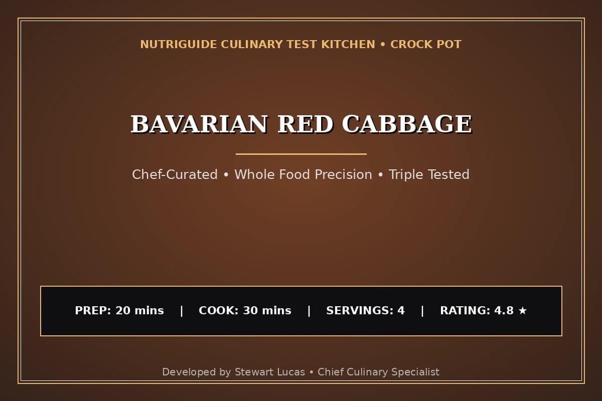 Bavarian Red Cabbage