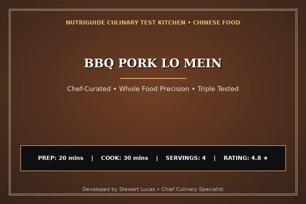 Bbq Pork Lo Mein