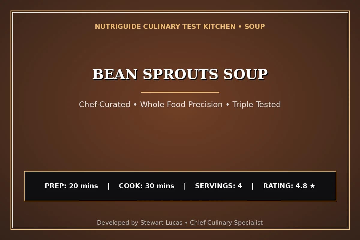 Bean Sprouts Soup