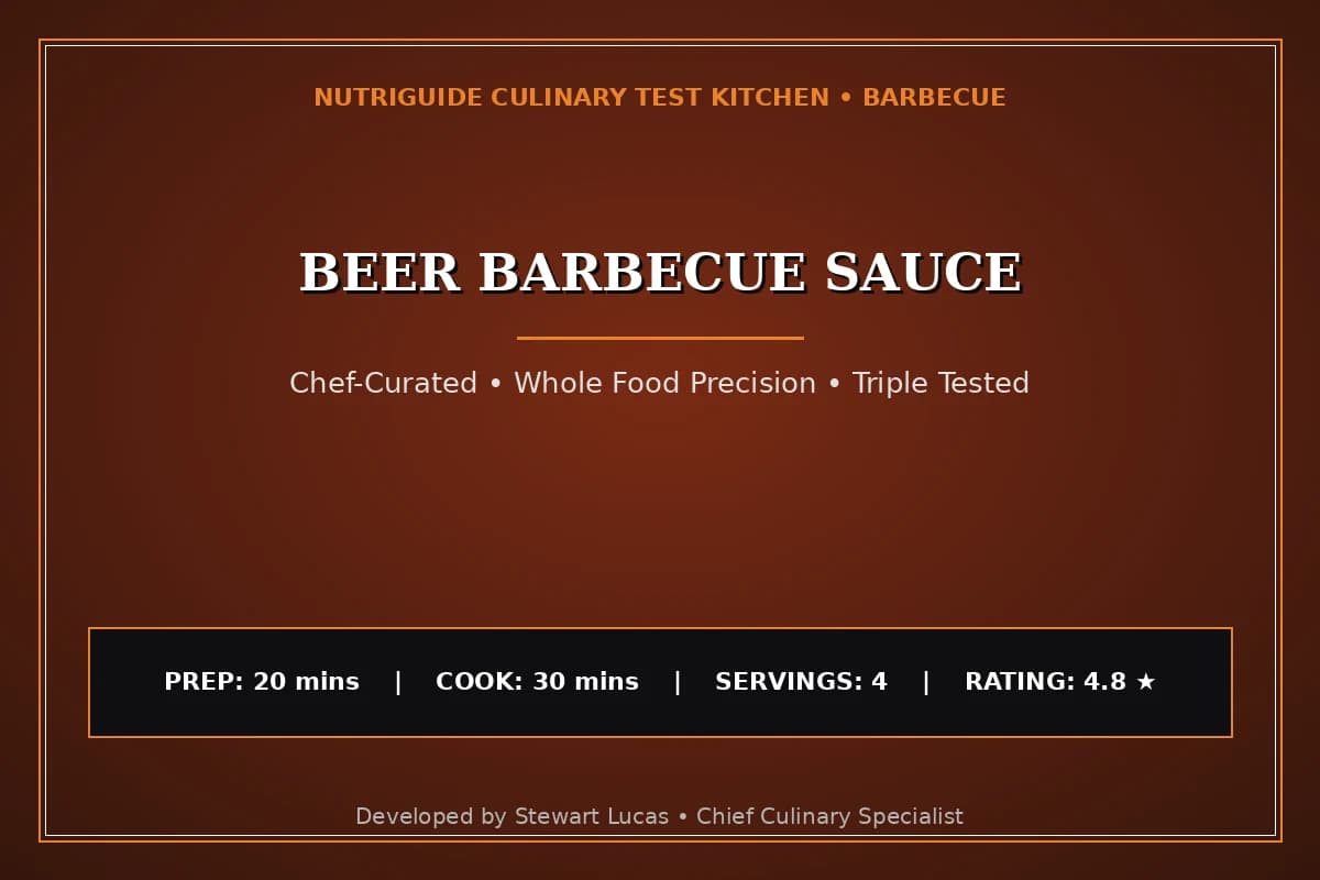 Beer Barbecue Sauce