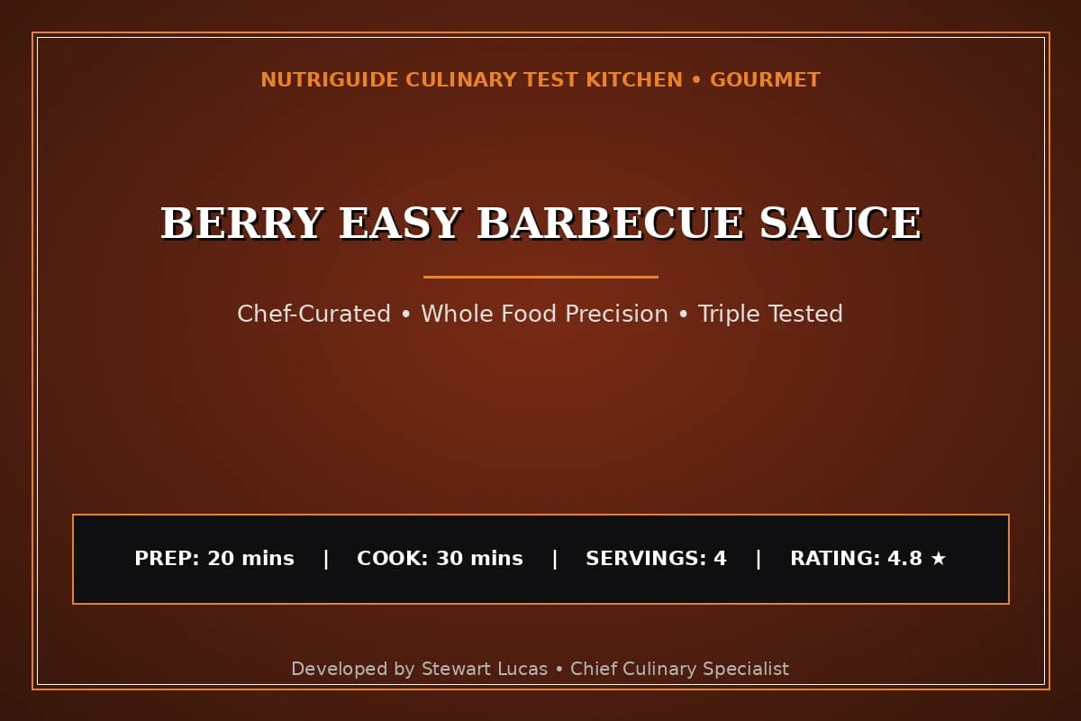 Berry Easy Barbecue Sauce