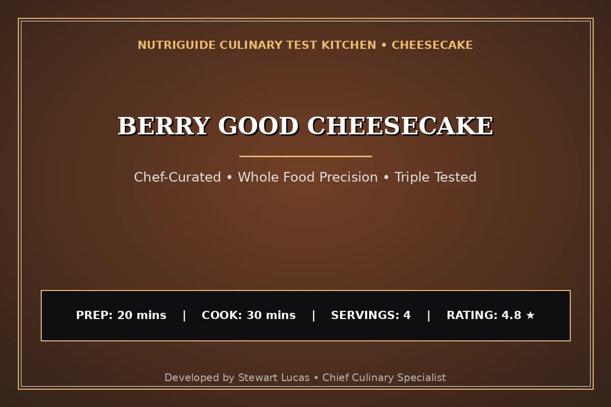Berry Good Cheesecake