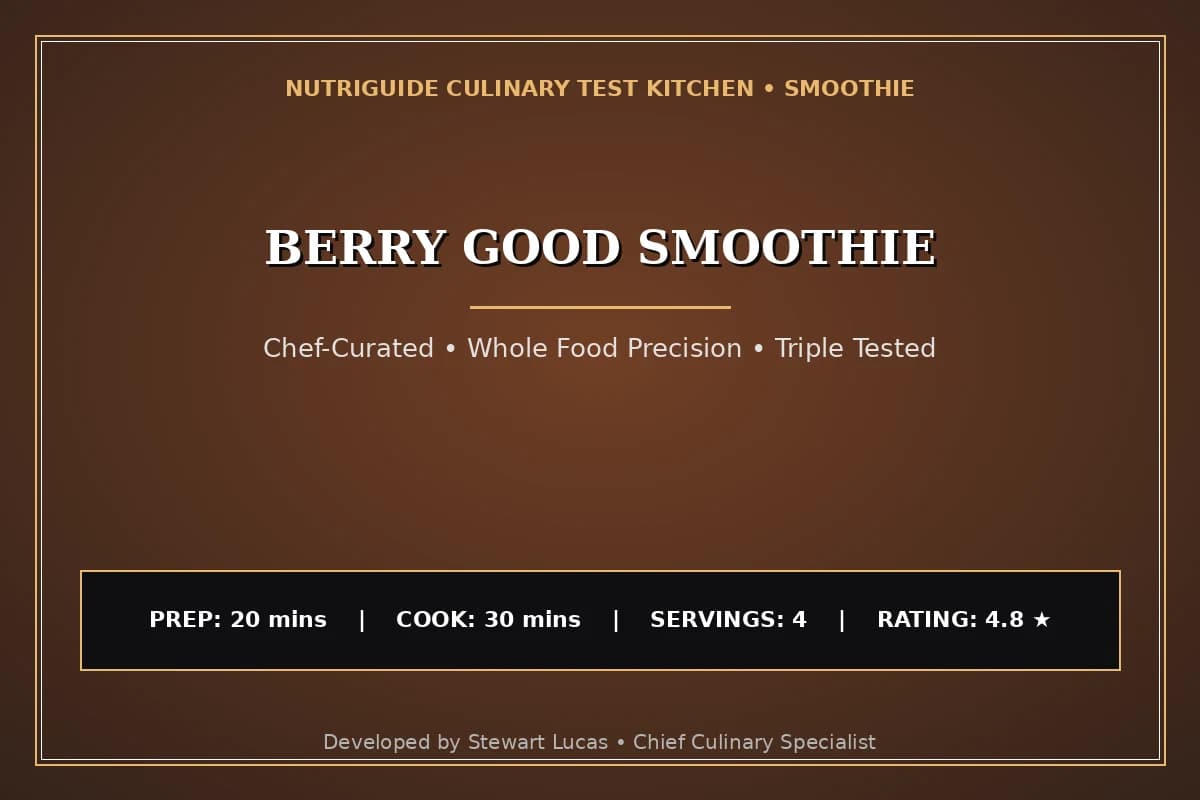Berry Good Smoothie