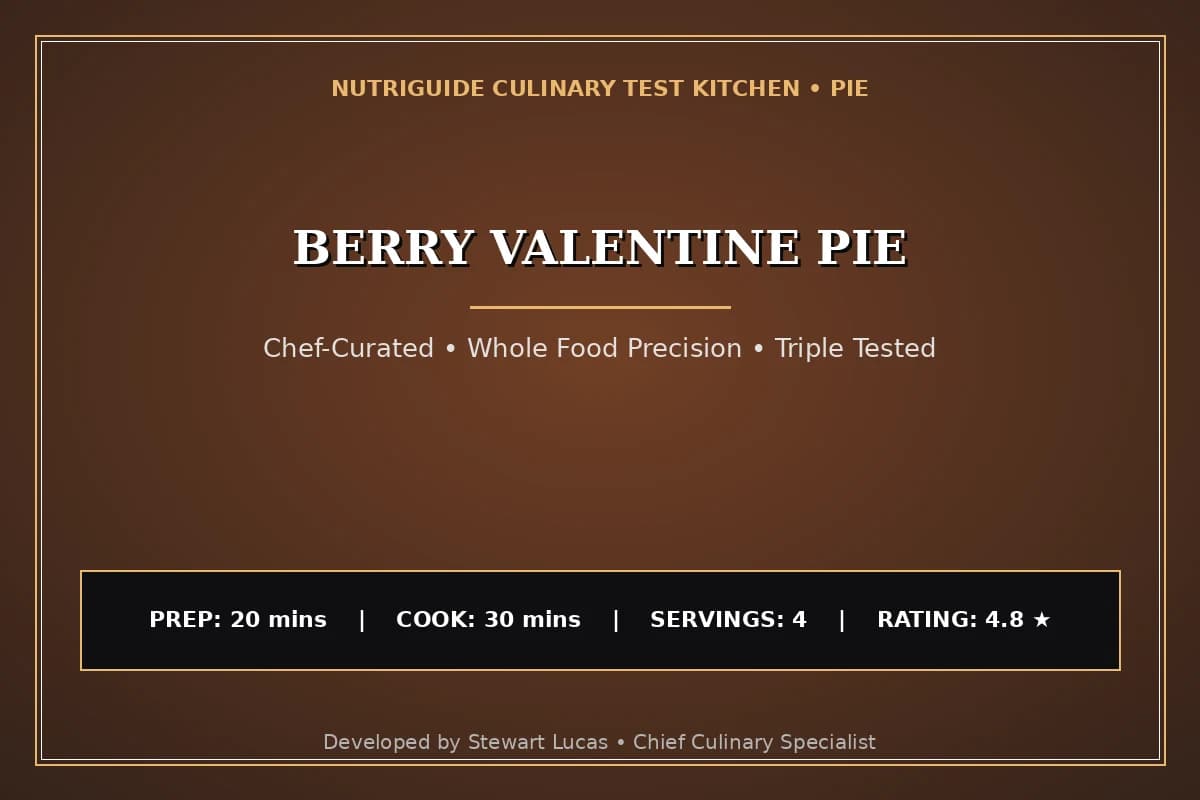 Berry Valentine Pie