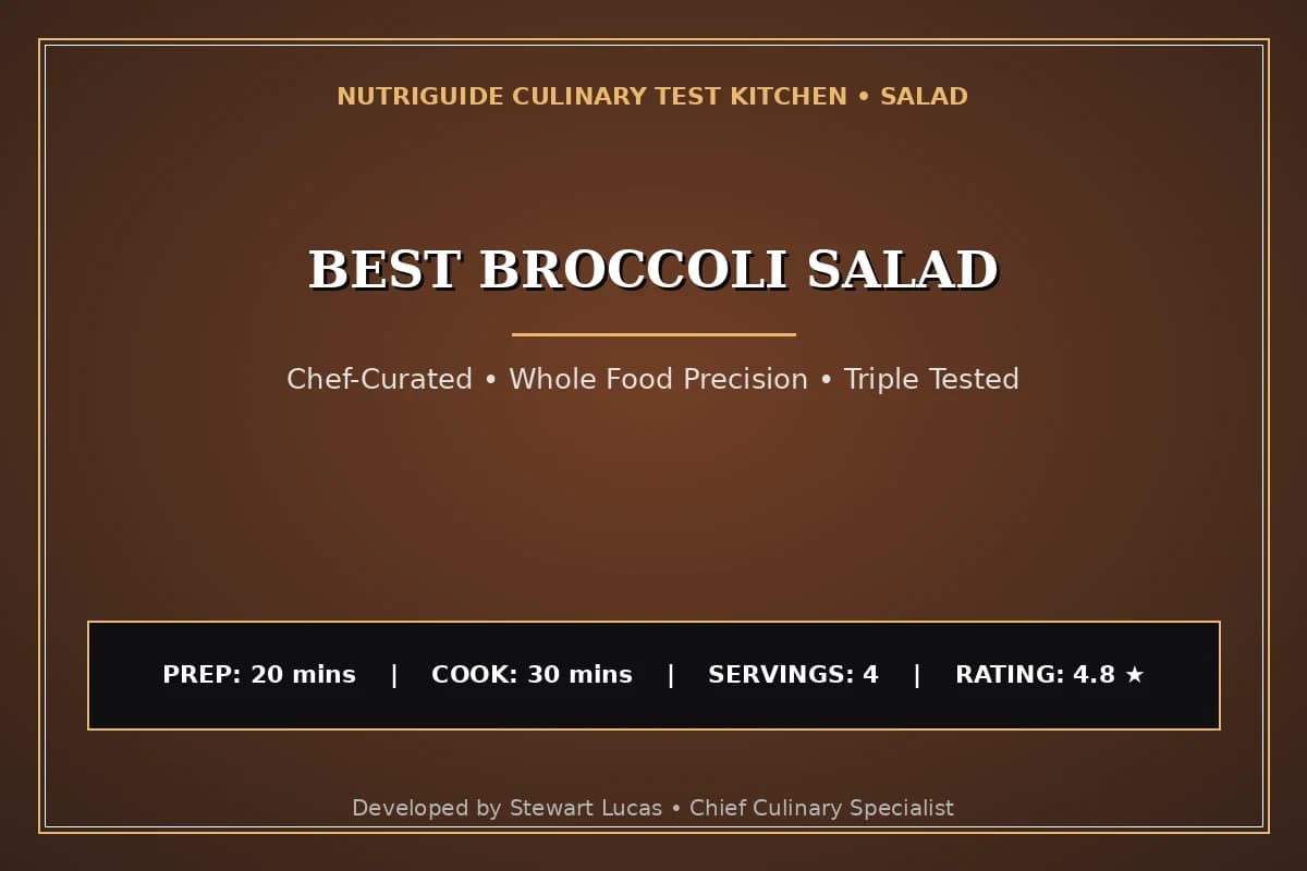 Best Broccoli Salad