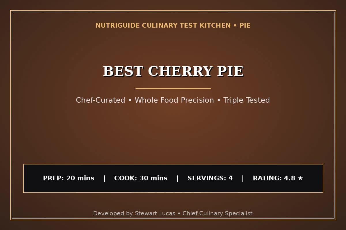 Best Cherry Pie