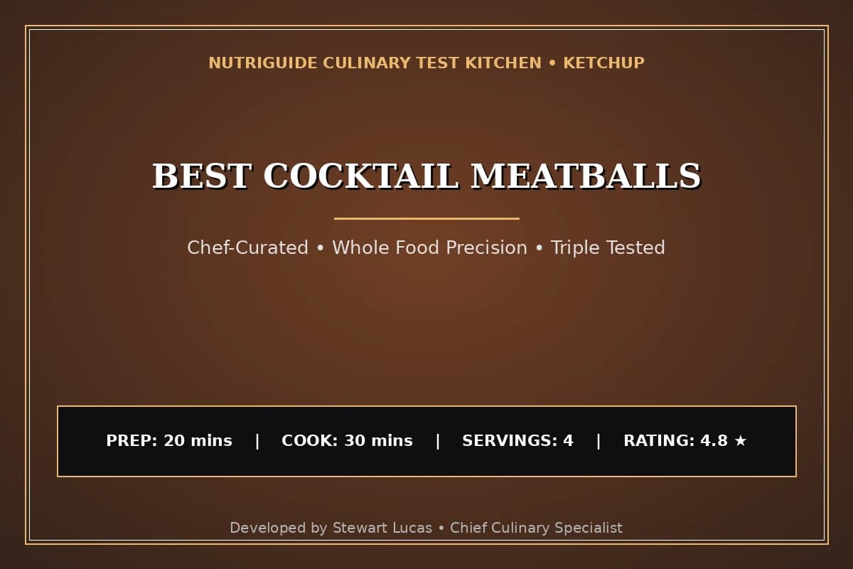 Best Cocktail Meatballs
