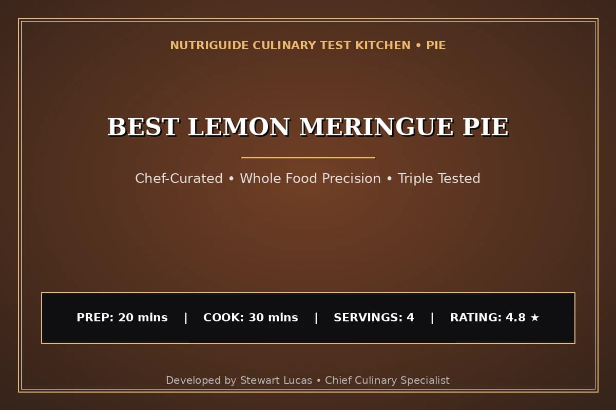 Best Lemon Meringue Pie