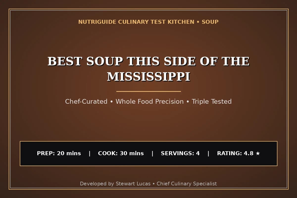 Best Soup This Side Of The Mississippi