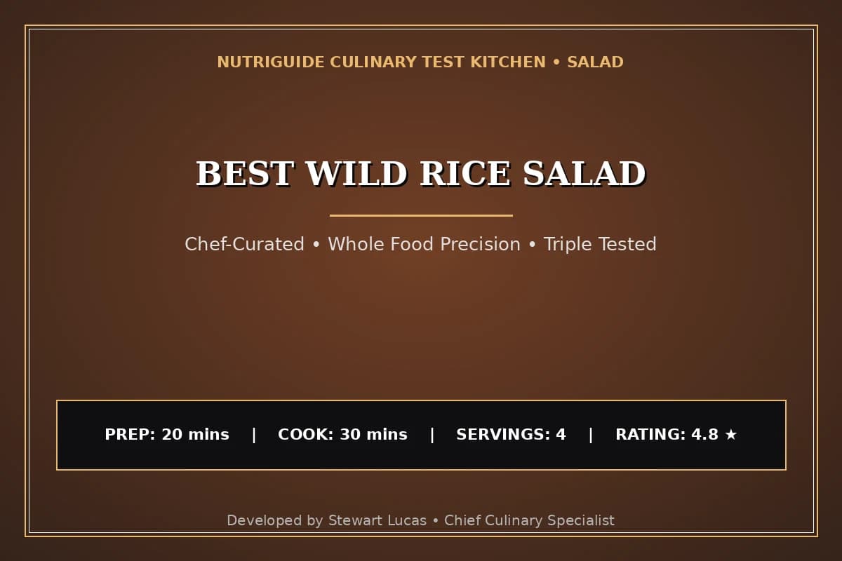 Best Wild Rice Salad