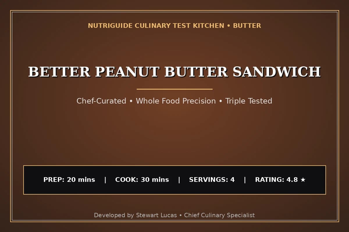 Better Peanut Butter Sandwich