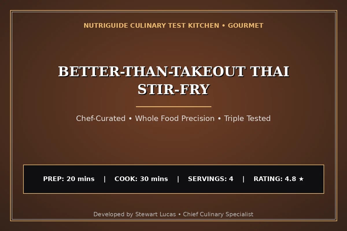 Better-Than-Takeout Thai Stir-Fry