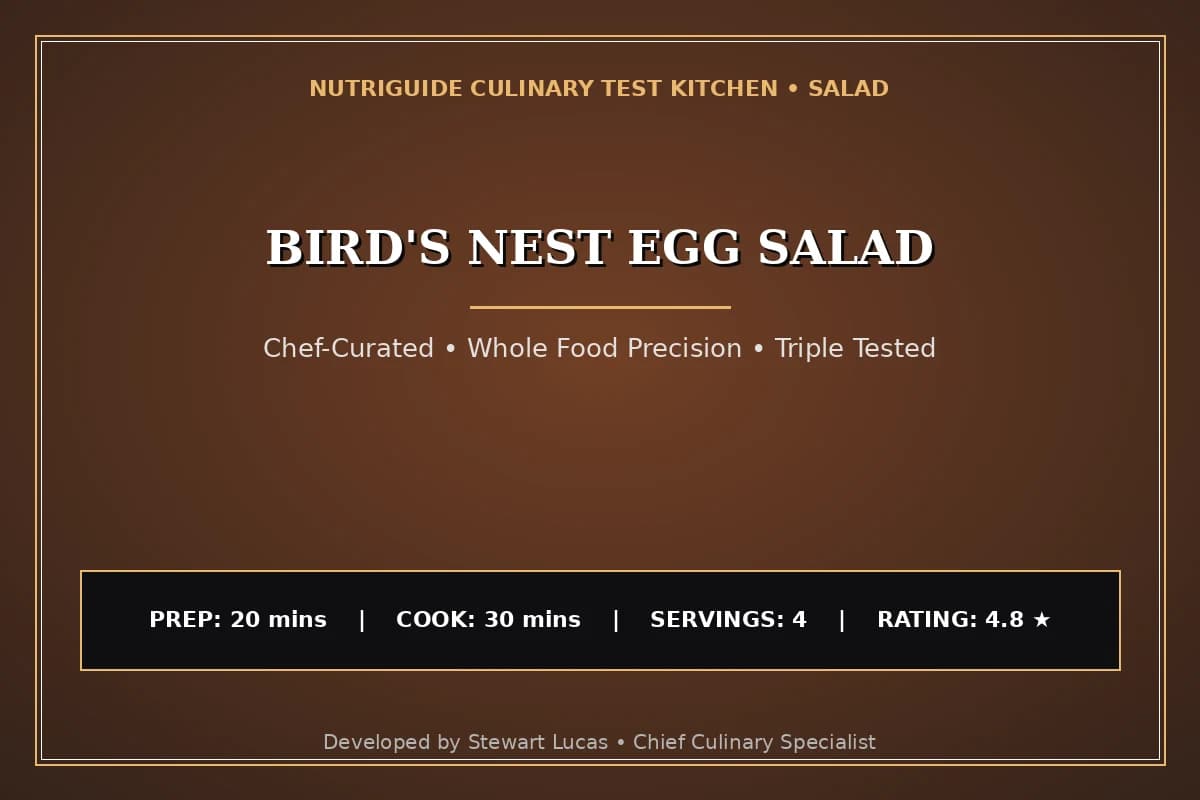 Bird'S Nest Egg Salad