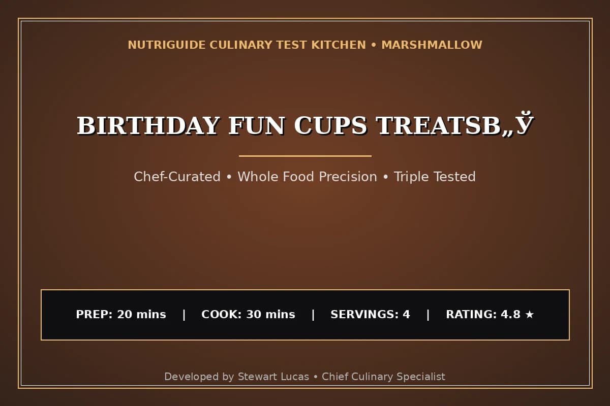 Birthday Fun Cups Treatsв„Ў