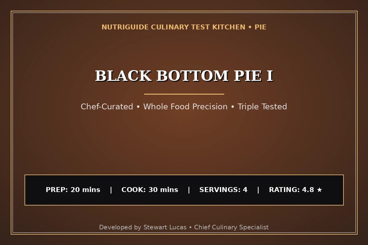 Black Bottom Pie I