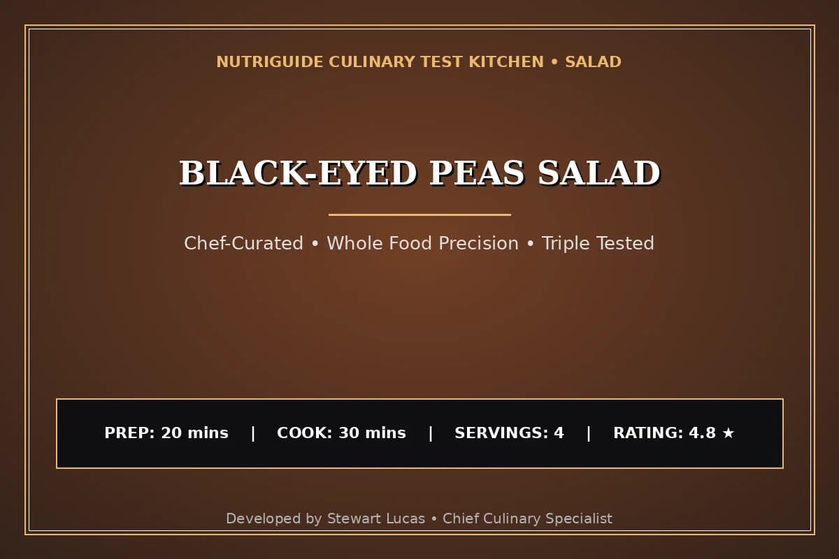 Black-Eyed Peas Salad