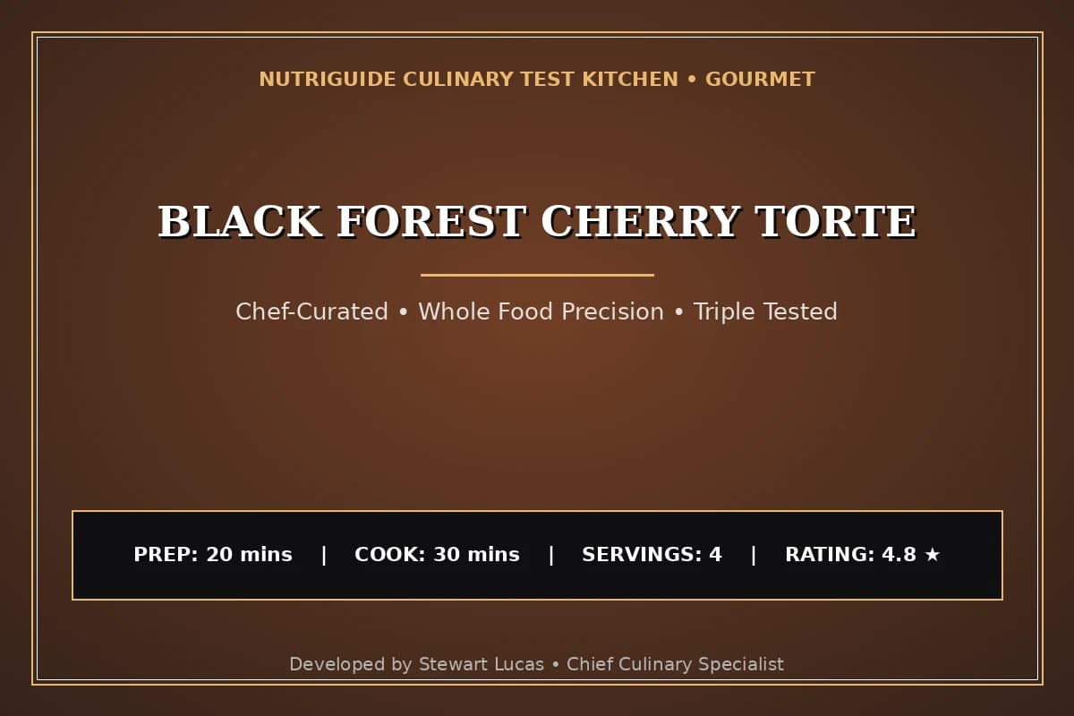 Black Forest Cherry Torte