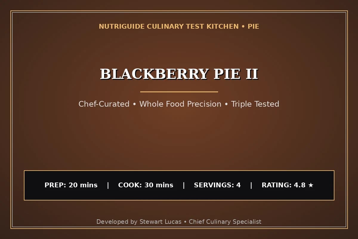 Blackberry Pie Ii