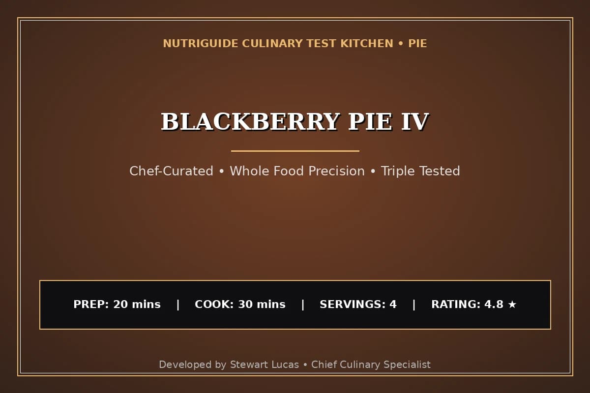 Blackberry Pie Iv