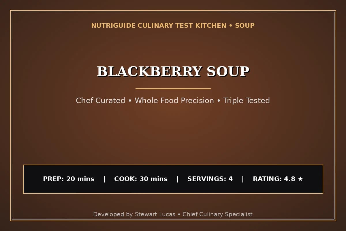 Blackberry Soup