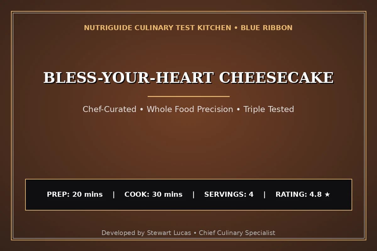 Bless-Your-Heart Cheesecake