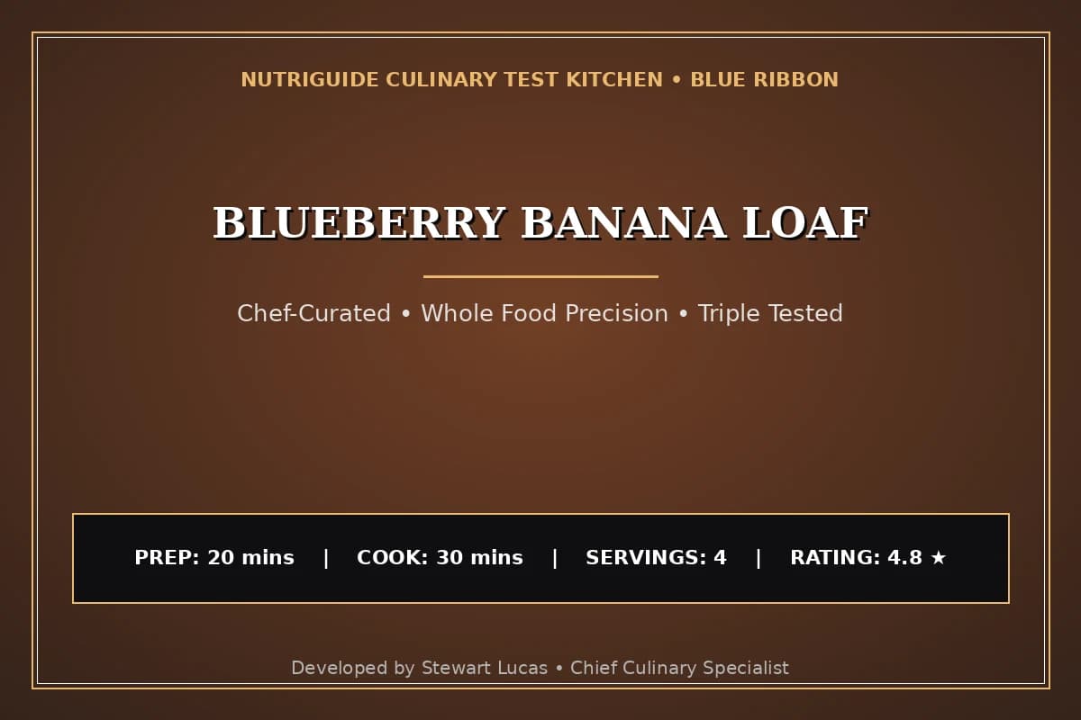 Blueberry Banana Loaf