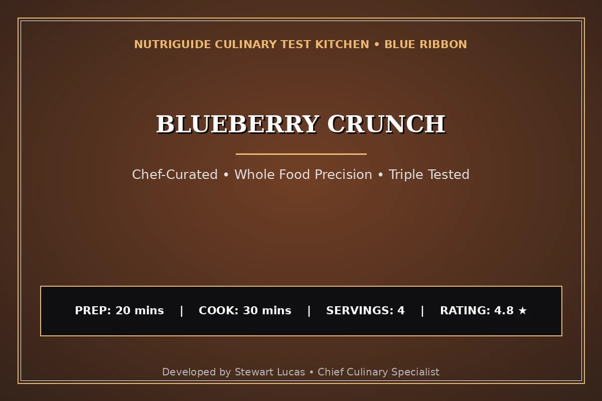 Blueberry Crunch
