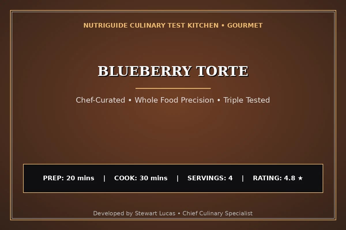 Blueberry Torte