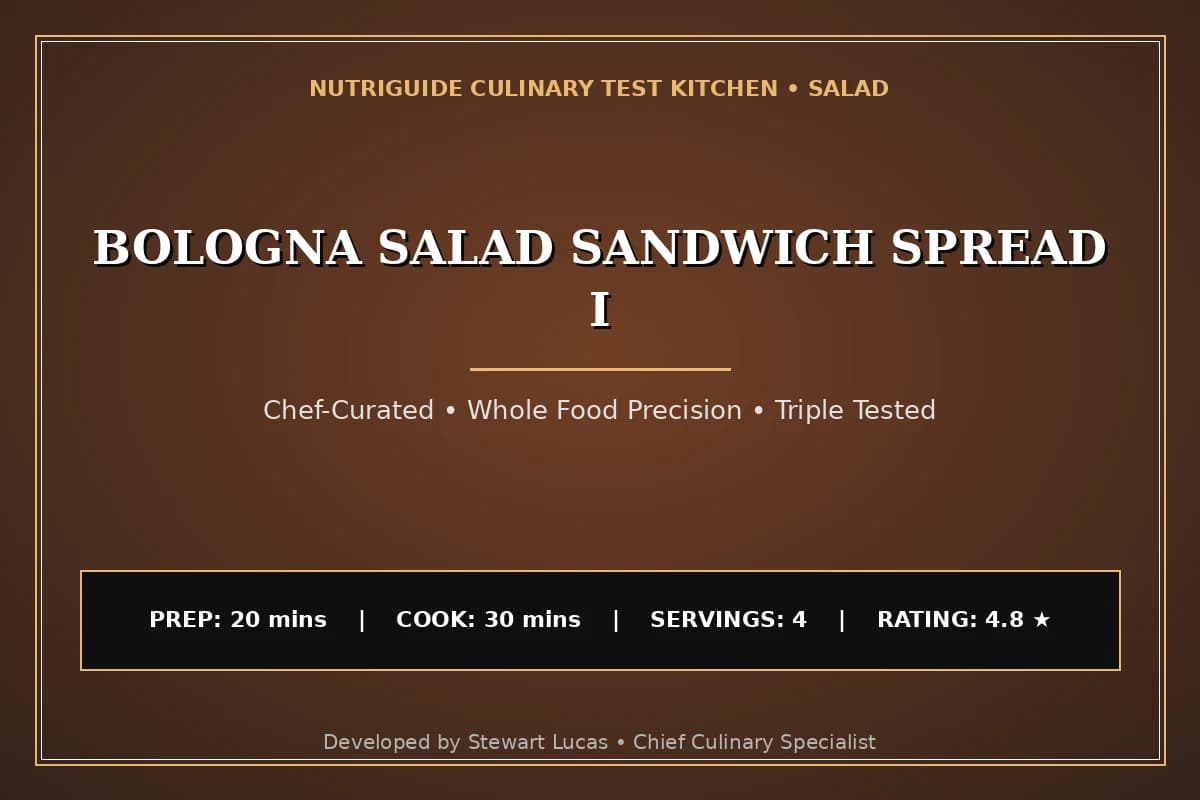 Bologna Salad Sandwich Spread I