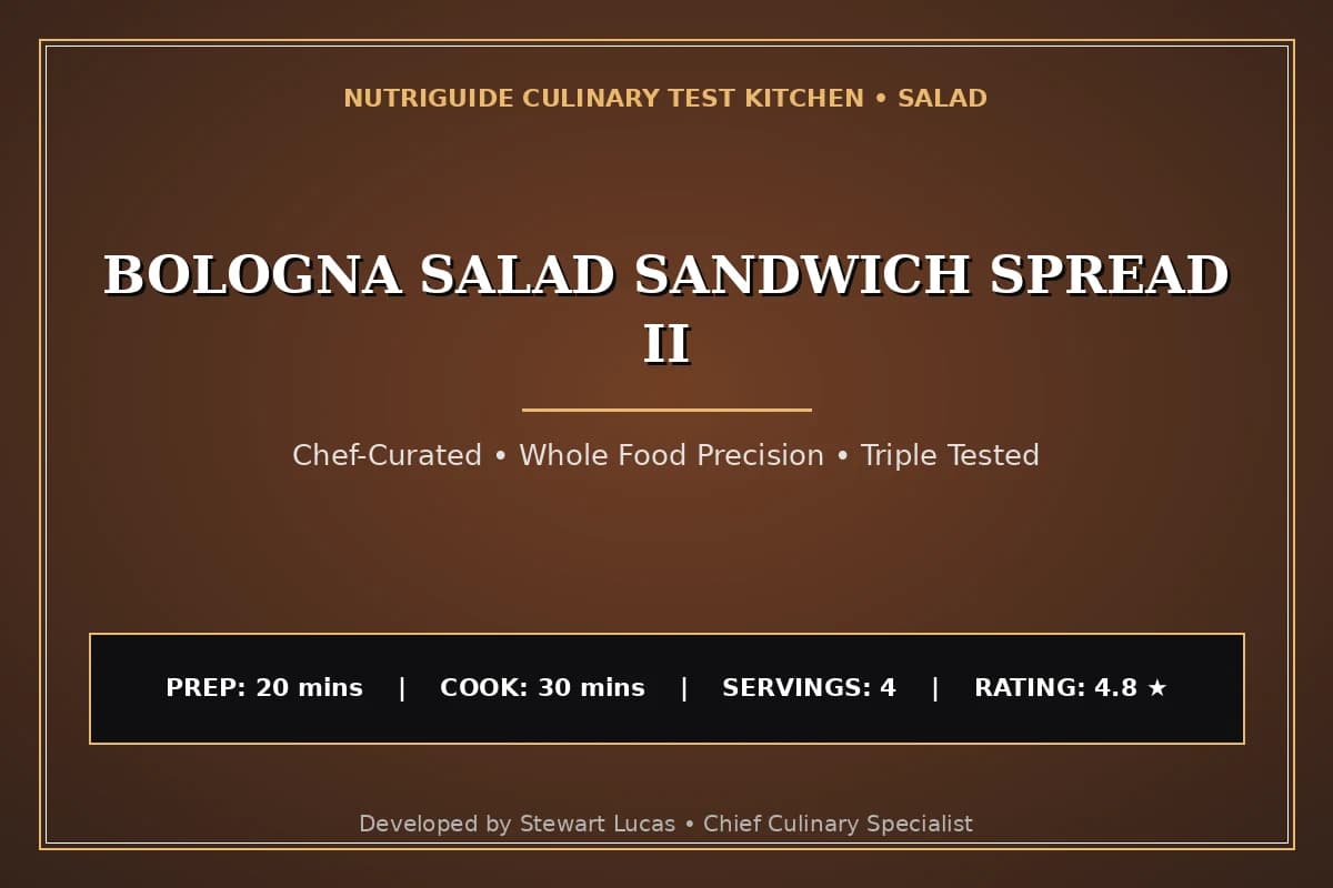 Bologna Salad Sandwich Spread Ii