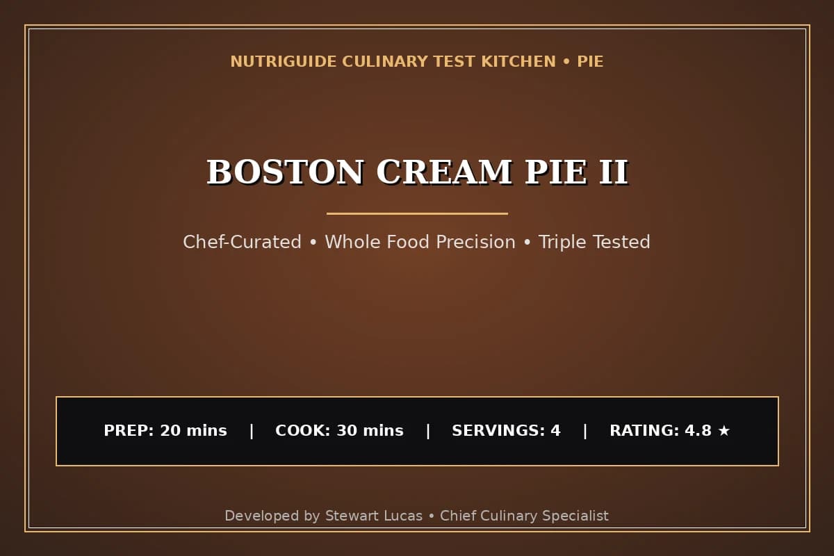 Boston Cream Pie Ii