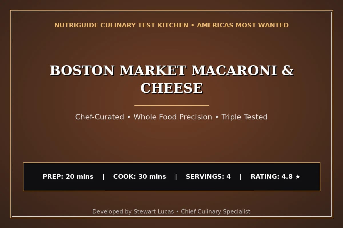 Boston Market Macaroni & Cheese