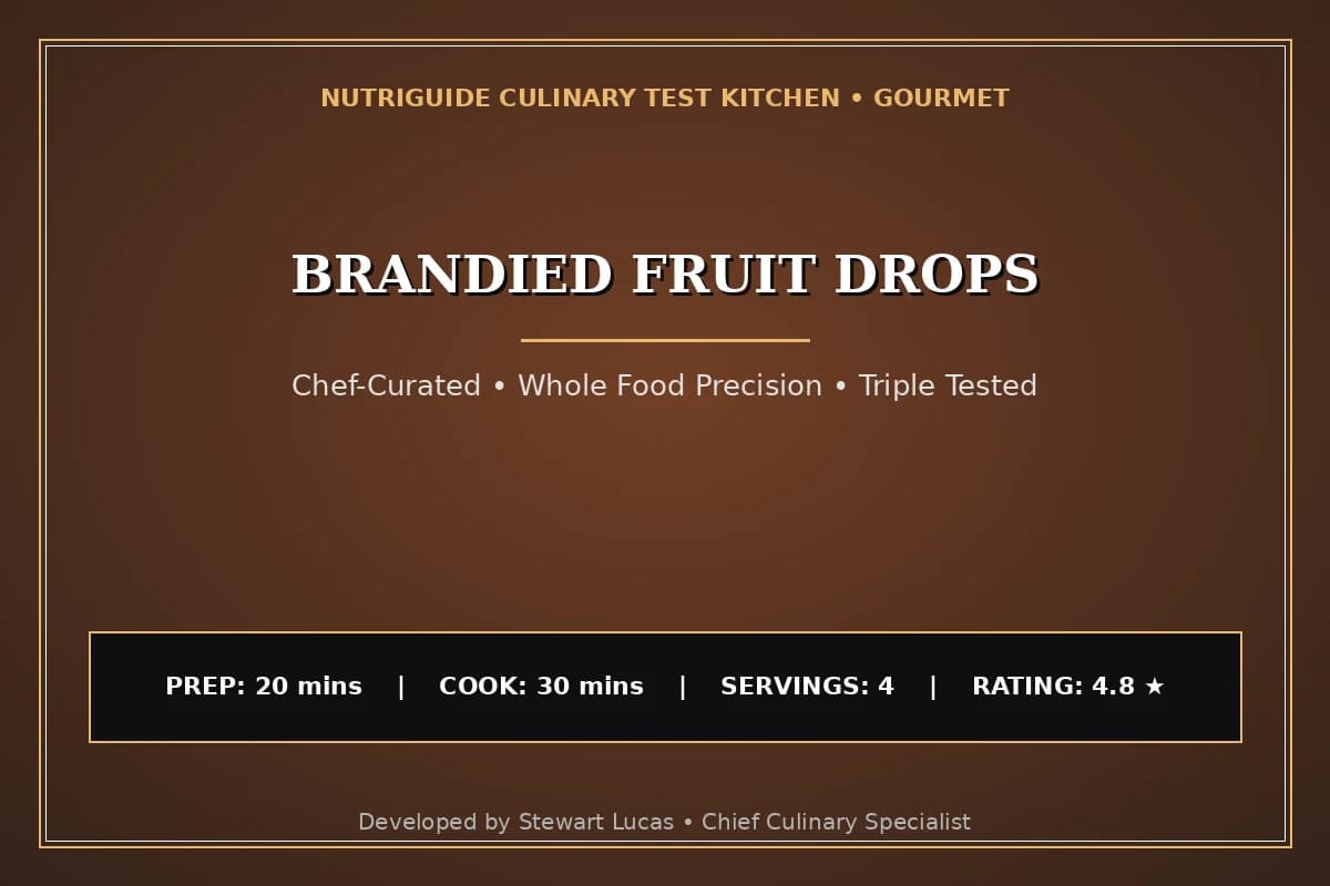 Brandied Fruit Drops