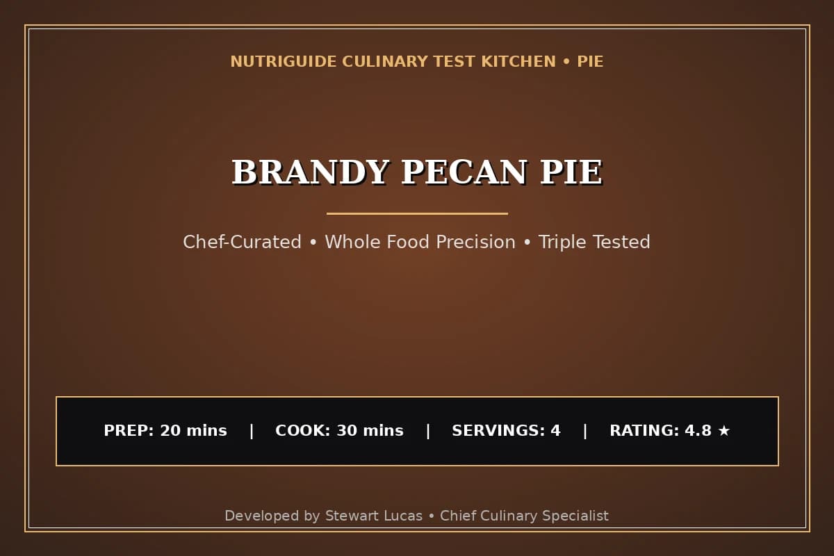 Brandy Pecan Pie