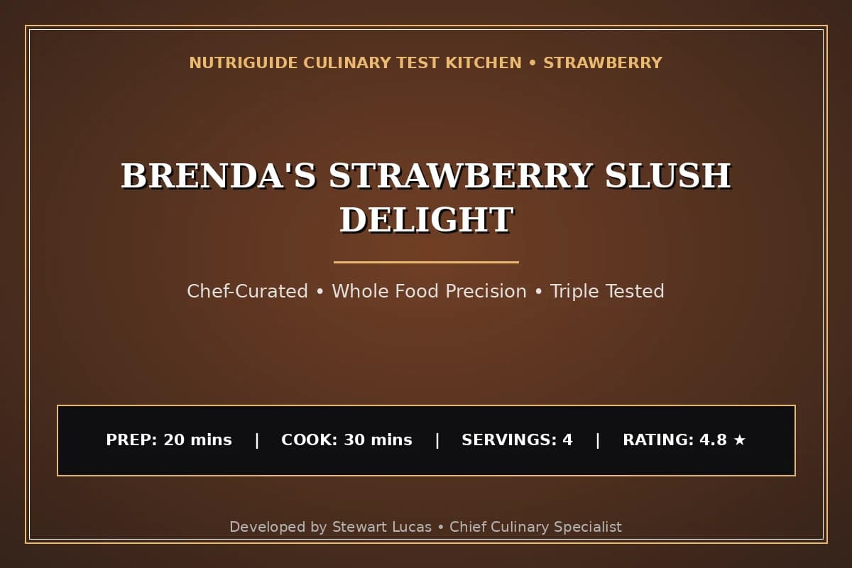 Brenda'S Strawberry Slush Delight