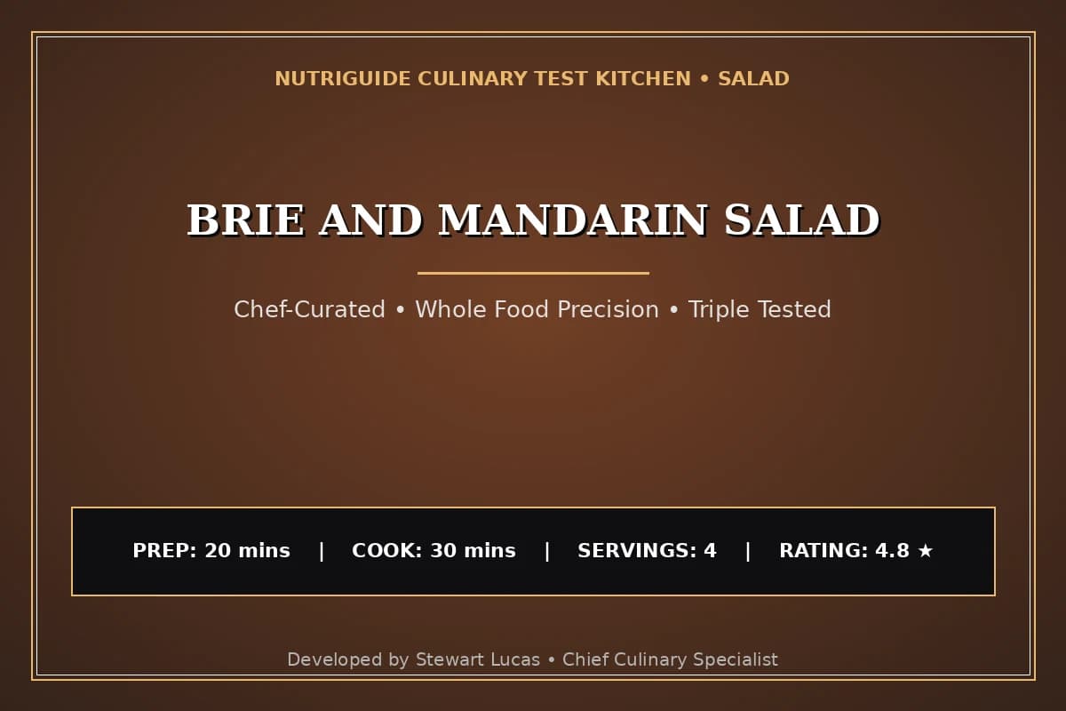 Brie And Mandarin Salad