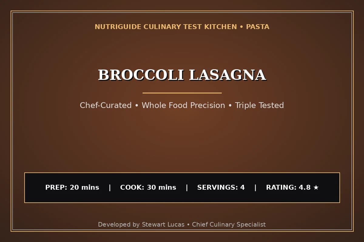 Broccoli Lasagna