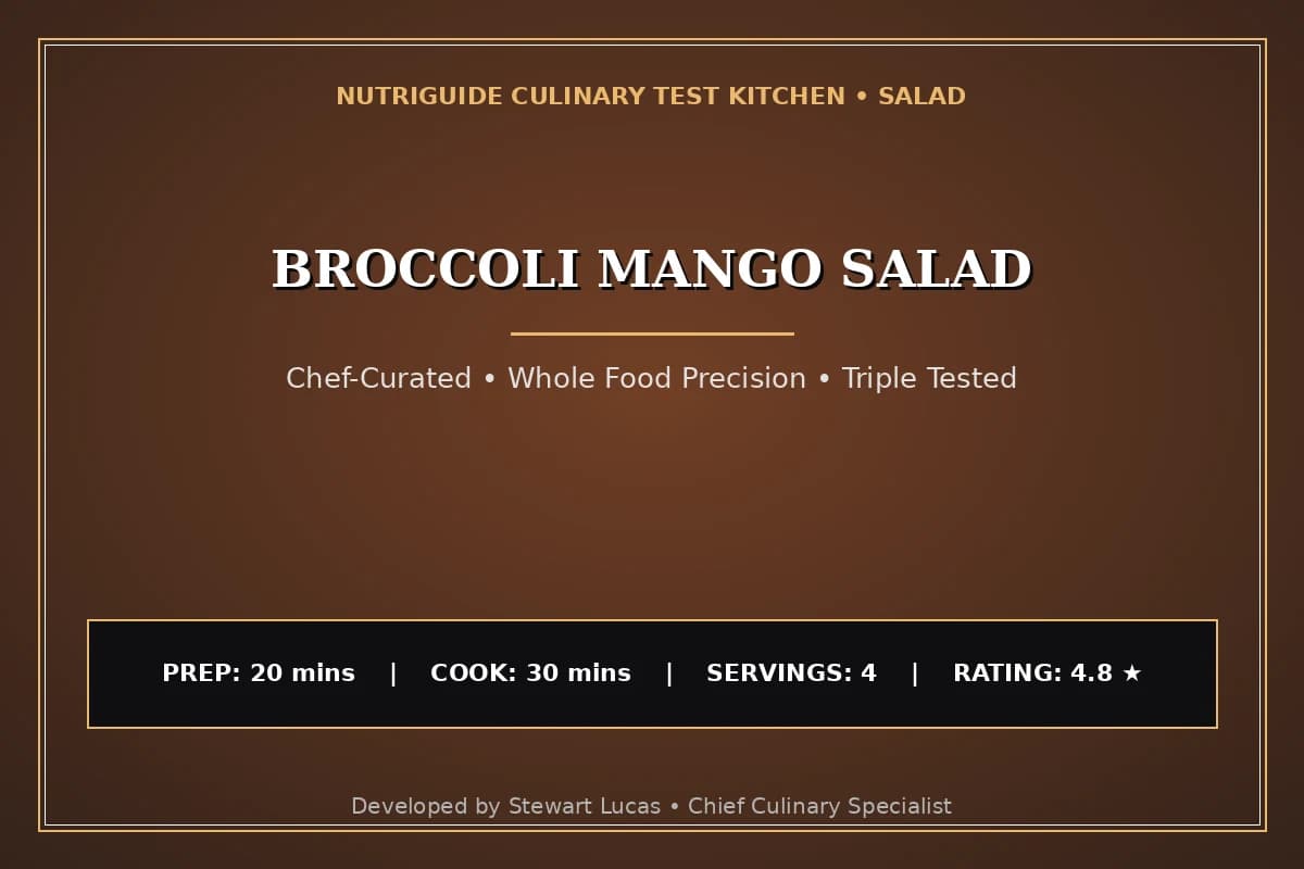Broccoli Mango Salad