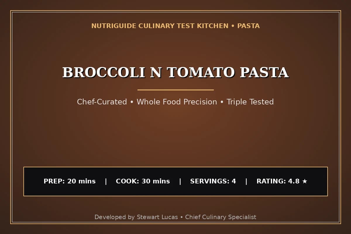 Broccoli N Tomato Pasta