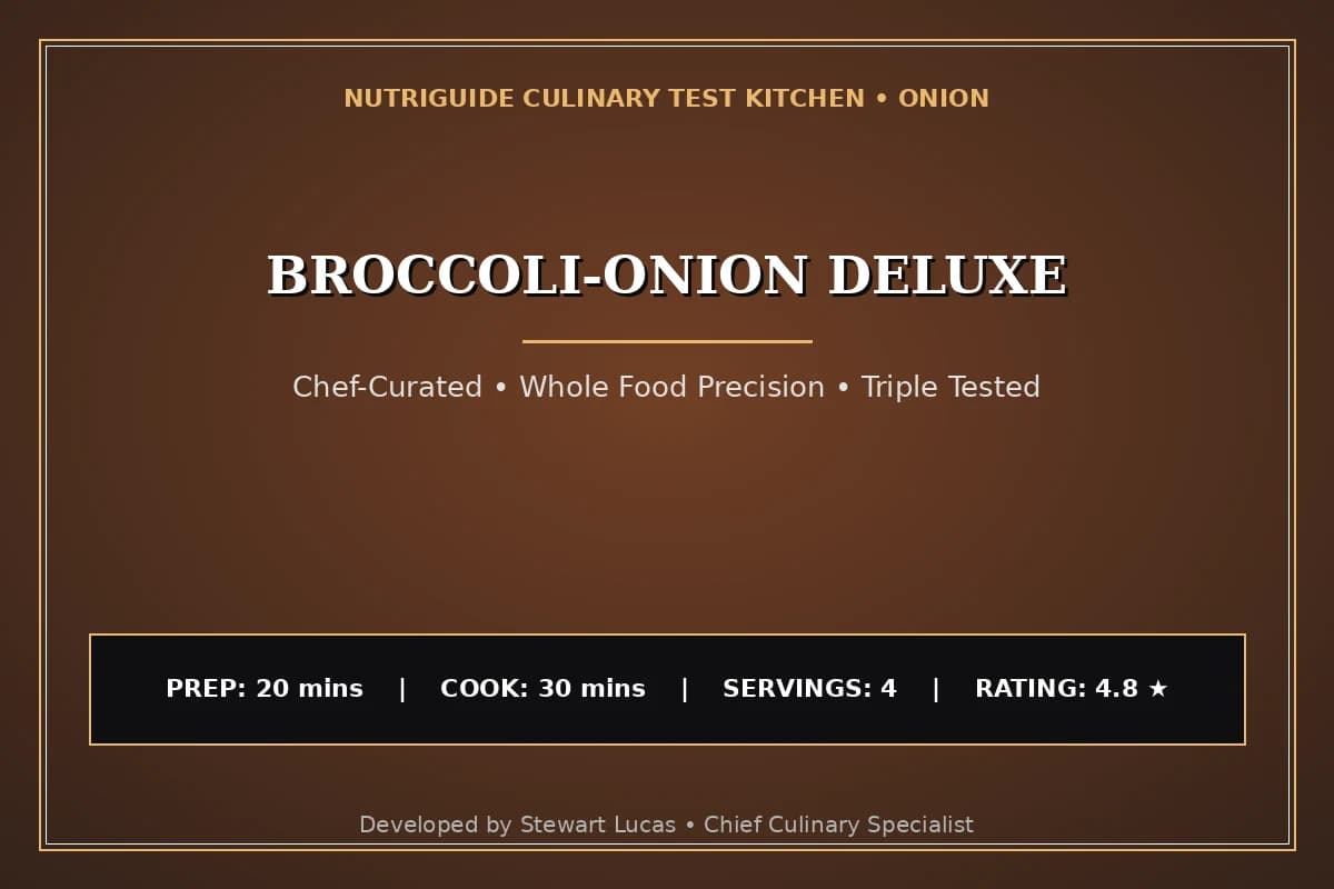 Broccoli-Onion Deluxe