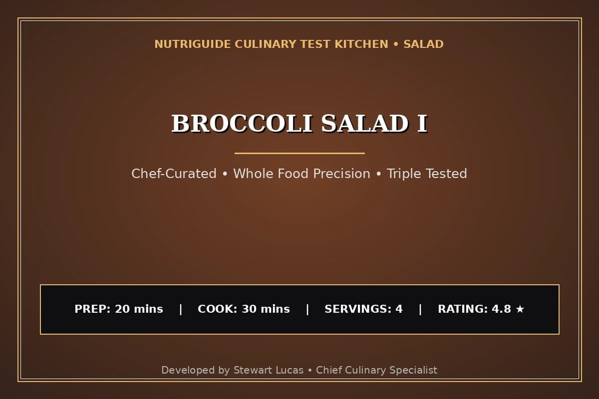 Broccoli Salad I