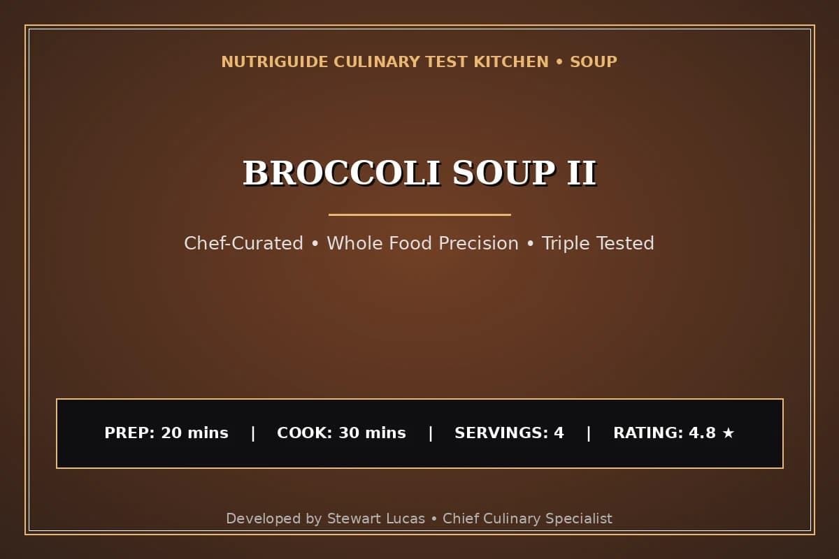 Broccoli Soup Ii