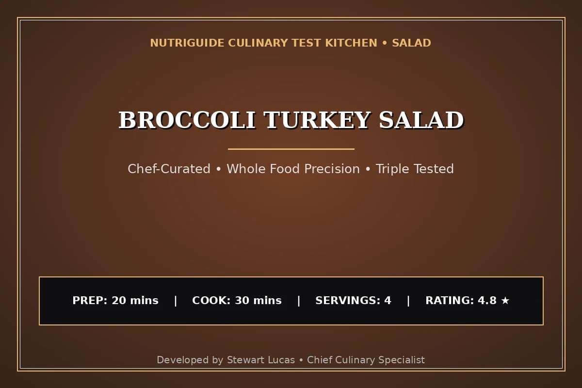 Broccoli Turkey Salad