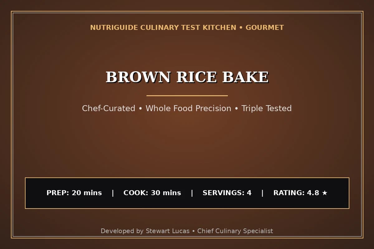 Brown Rice Bake