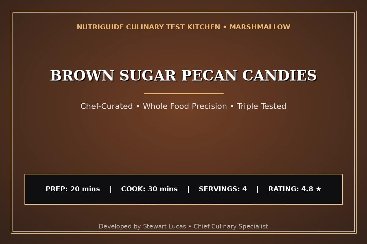 Brown Sugar Pecan Candies