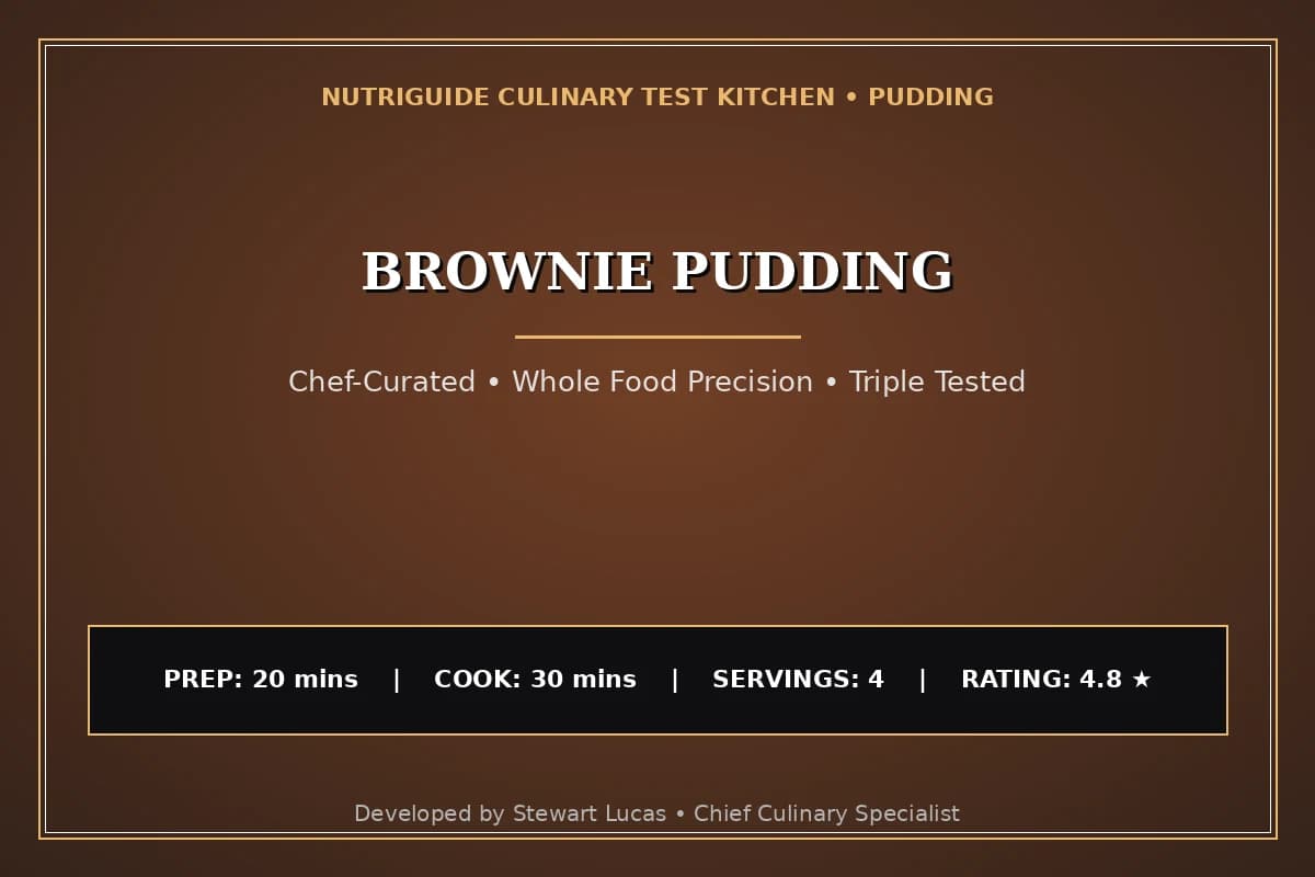 Brownie Pudding