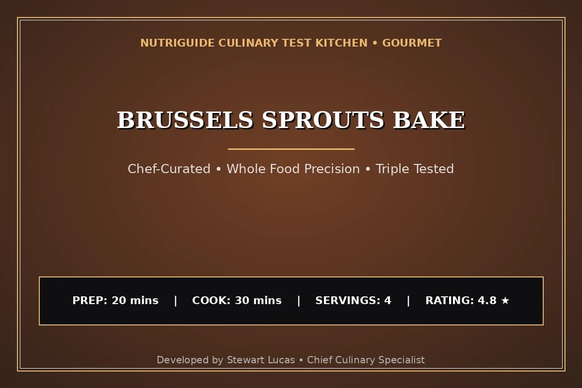 Brussels Sprouts Bake