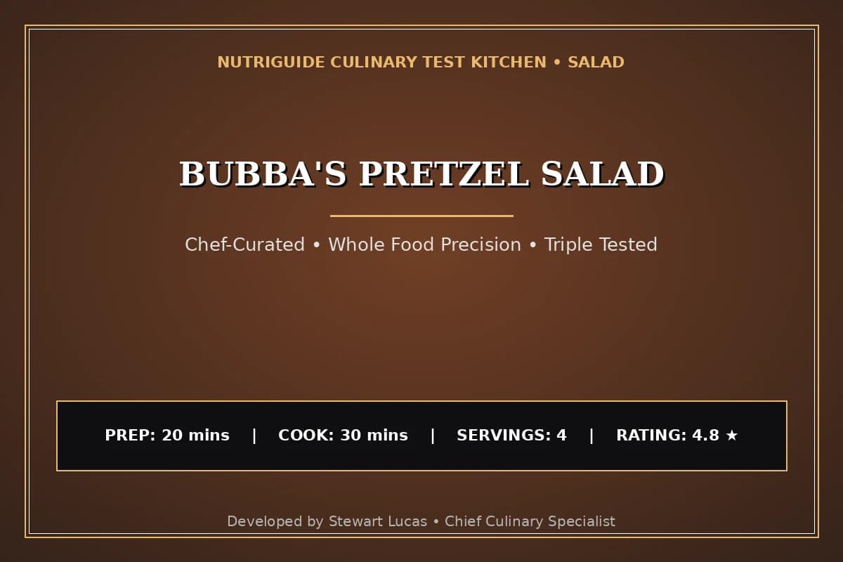 Bubba'S Pretzel Salad