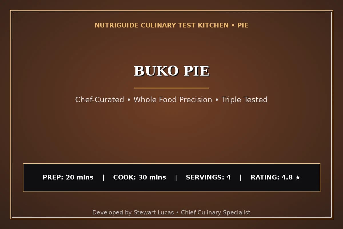 Buko Pie