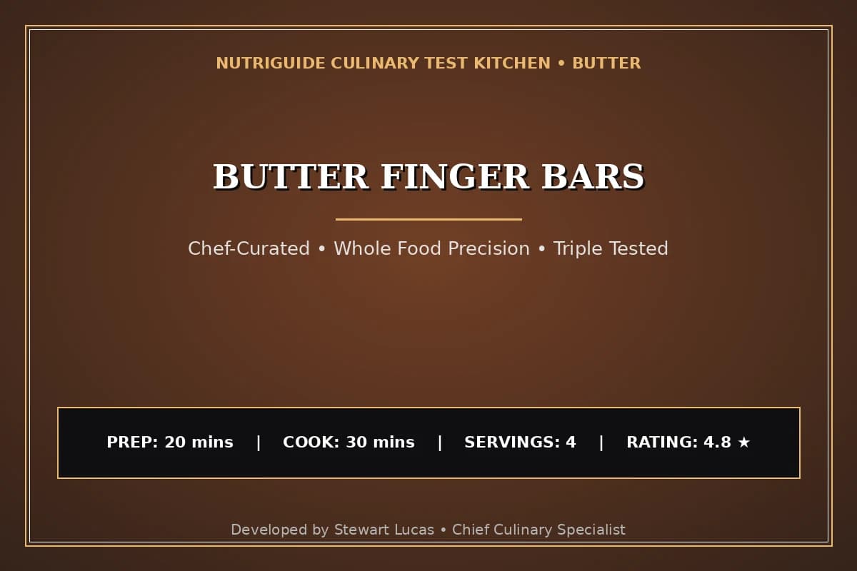 Butter Finger Bars